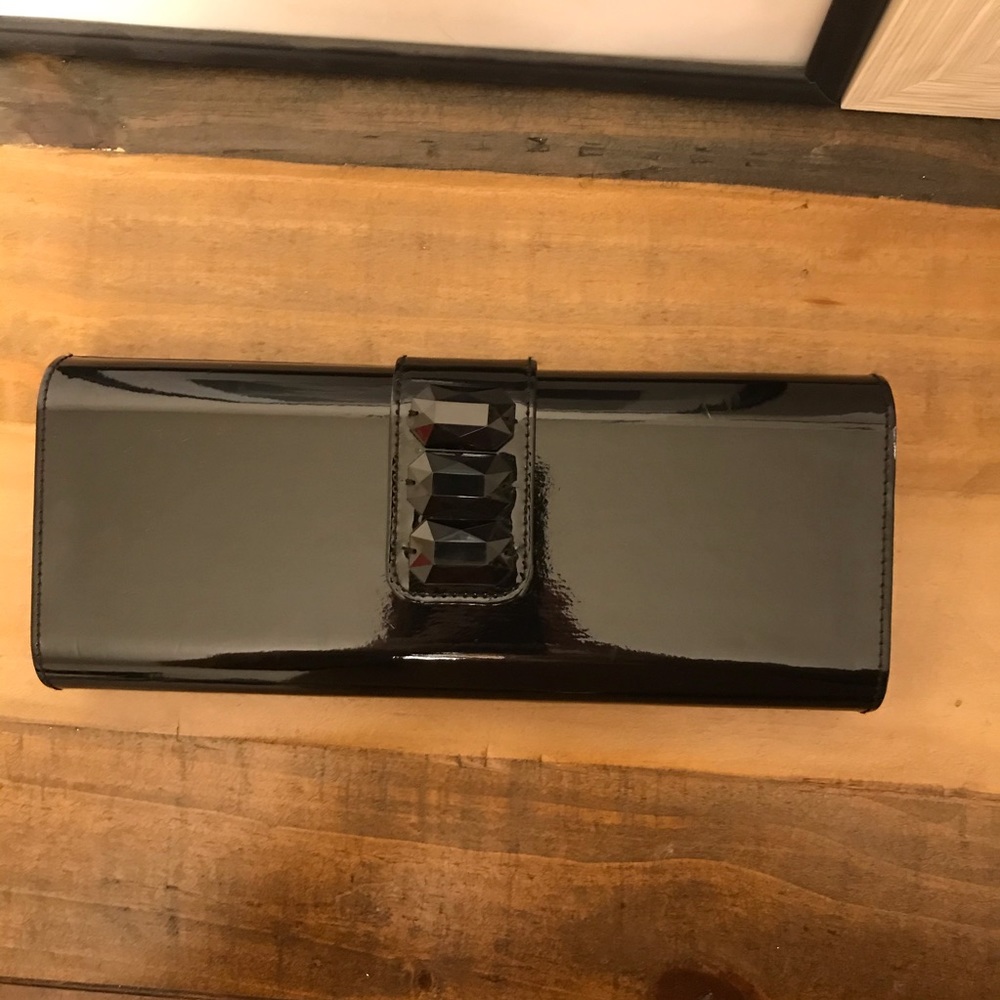 COPY - Lancôme Black Vinyl Clutch